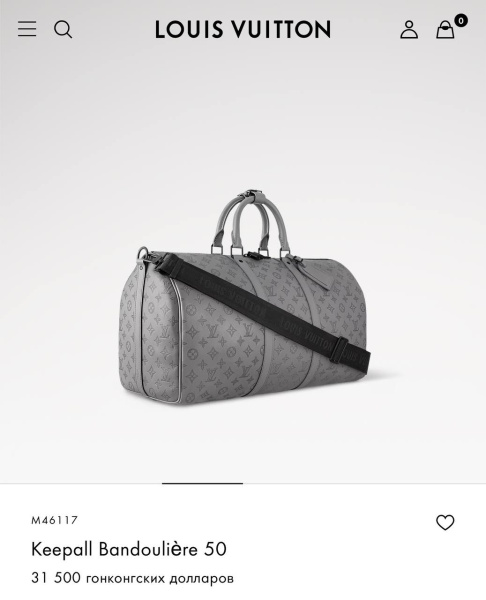 ДОРОЖНАЯ СУМКА LOUIS VUITTON  72028 фото анонса