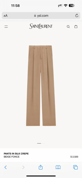 КОСТЮМ SAINT LAURENT  76390 фото анонса