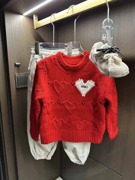 ДЕТСКИЙ СВИТЕР MIU MIU  80583 фото анонса