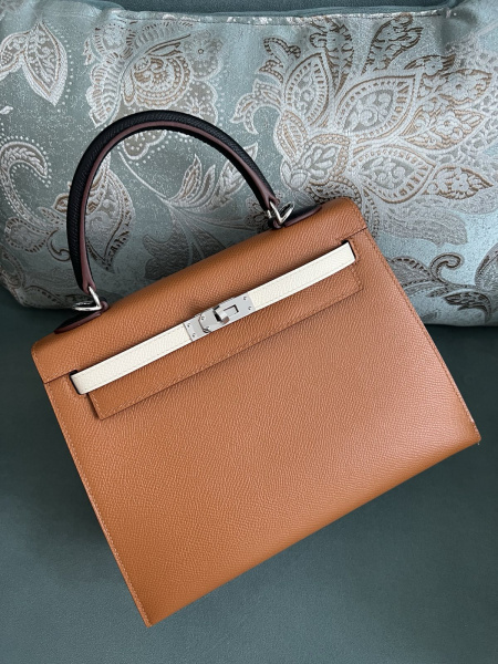 СУМКА HERMES KELLY 25 ручная работа 56082 фото анонса