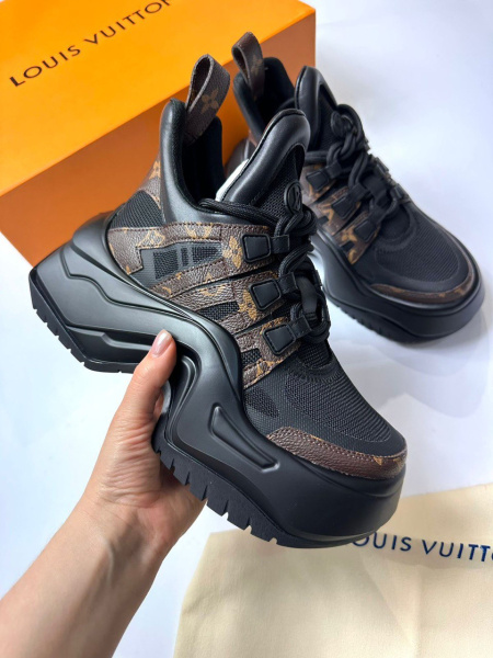 КРОССОВКИ ВЫСОКИЕ LOUIS VUITTON  58023 фото анонса