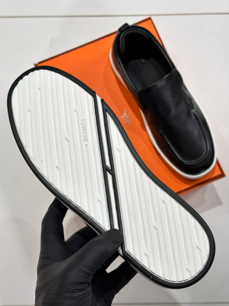 МУЖСКИЕ ЛОФЕРЫ HERMES  76137 фото анонса