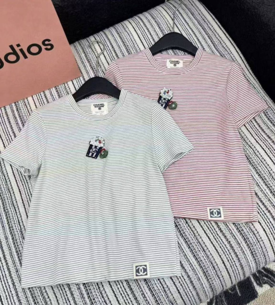 ФУТБОЛКА CHANEL  76075 фото анонса