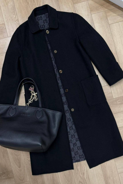 ПАЛЬТО ДВУХСТОРОННЕЕ GUCCI  81554 фото анонса