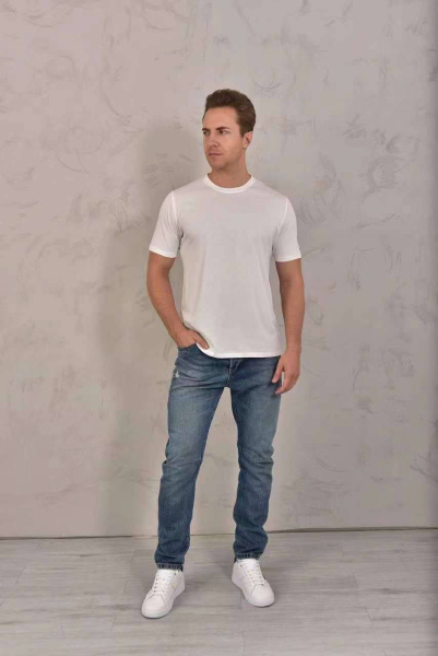 МУЖСКАЯ ФУТБОЛКА KITON  69250 фото анонса