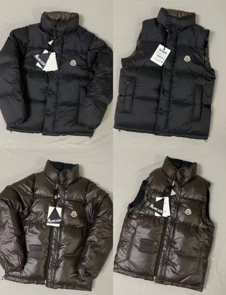 МУЖСКОЙ ПУХОВИК ДВУХСТОРОННИЙ ТРАНСФОРМЕР MONCLER  79913 фото анонса