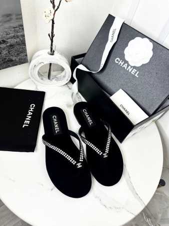 ШЛЕПКИ CHANEL  76079 детальное фото товара