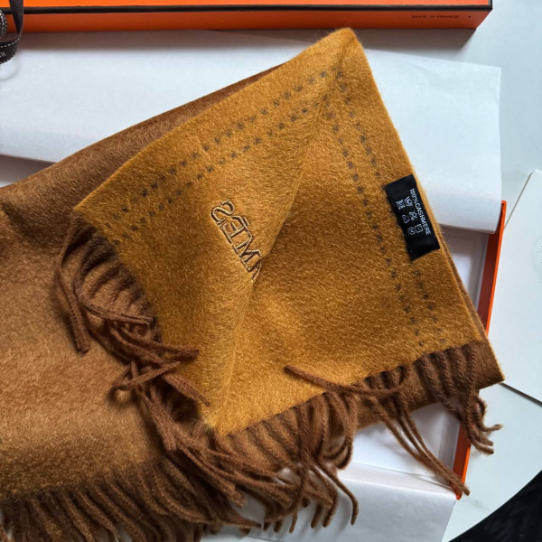 МУЖСКОЙ ШАРФ HERMES  72631 фото анонса