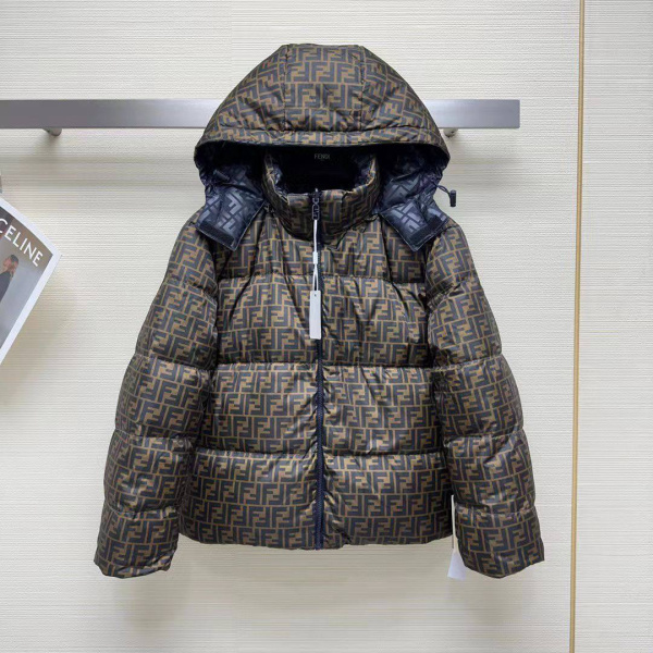 ПУХОВИК ДВУХСТОРОННИЙ FENDI 63452 фото анонса