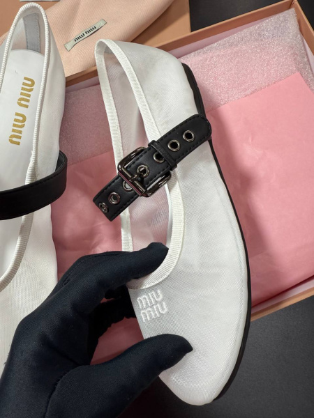БАЛЕТКИ MIU MIU  78184 фото анонса