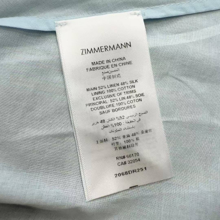 ПЛАТЬЕ ZIMMERMANN  75441 детальное фото товара