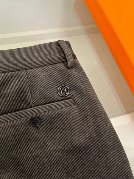 МУЖСКИЕ БРЮКИ HERMES  80082 фото анонса