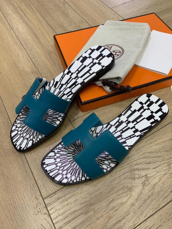 ШЛЕПКИ HERMES  56920 детальное фото товара