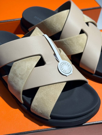 ШЛЕПКИ HERMES  77137 детальное фото товара