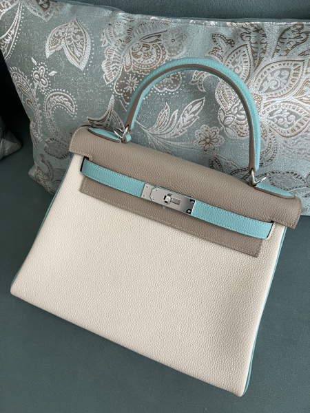 СУМКА HERMES KELLY 28 ручная работа 56089 фото анонса