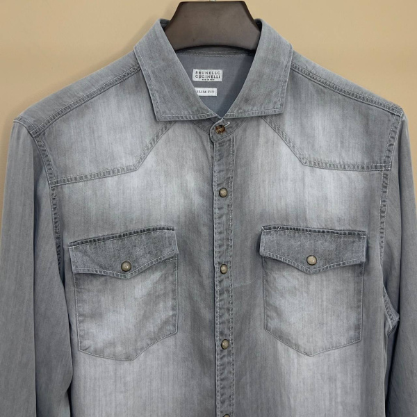 РУБАШКА BRUNELLO CUCINELLI  63529 фото анонса