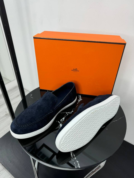 МУЖСКИЕ ЛОФЕРЫ HERMES  77993 фото анонса