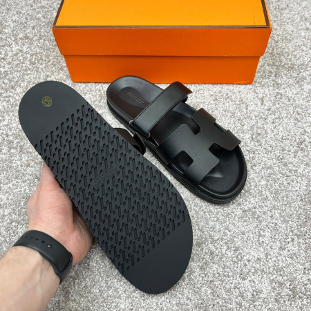 МУЖСКИЕ ШЛЕПКИ HERMES  59320 детальное фото товара