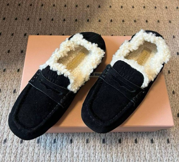 МОКАСИНЫ MIU MIU 