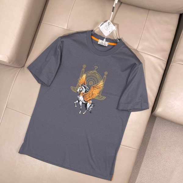 МУЖСКАЯ ФУТБОЛКА HERMES  75316 фото анонса