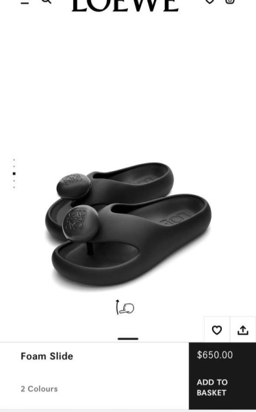 ШЛЕПКИ LOEWE  68566 фото анонса