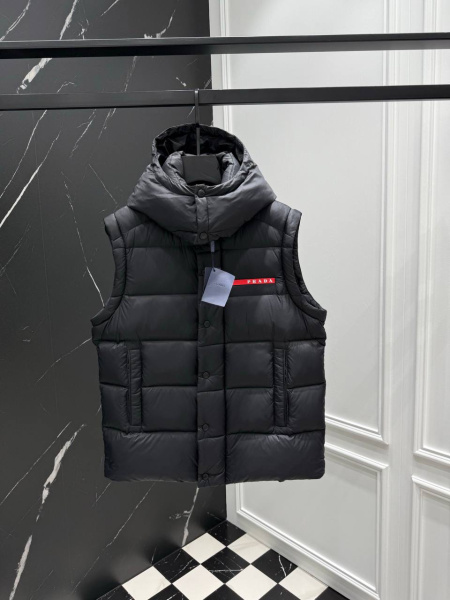 МУЖСКОЙ ПУХОВИК ТРАНСФОРМЕР PRADA  81403 фото анонса