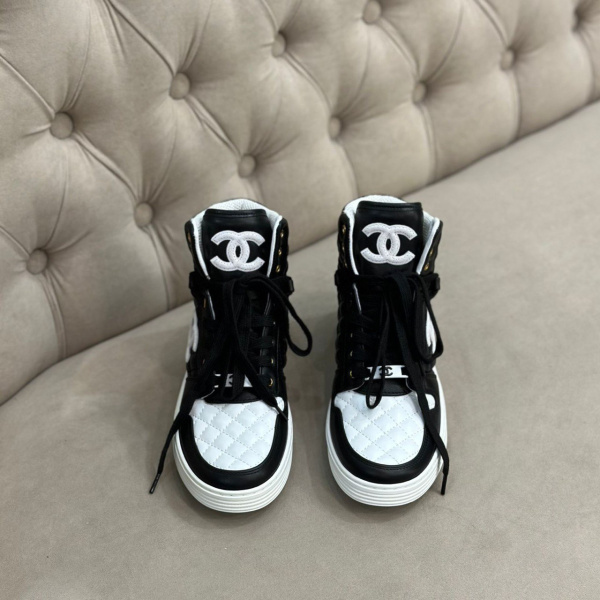 КЕДЫ ВЫСОКИЕ CHANEL  62241 фото анонса