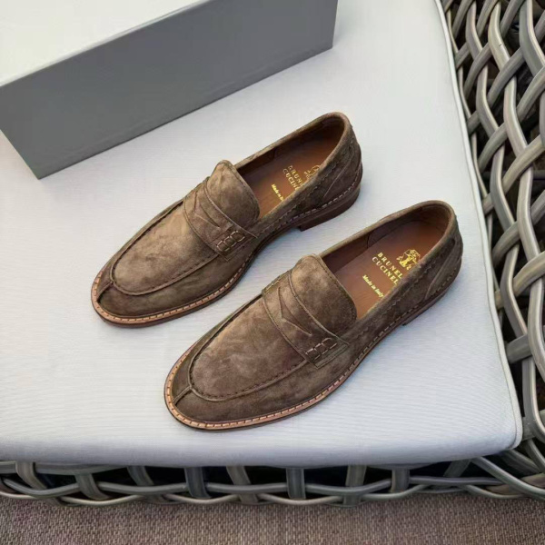 МУЖСКИЕ ЛОФЕРЫ BRUNELLO CUCINELLI  61018 фото анонса