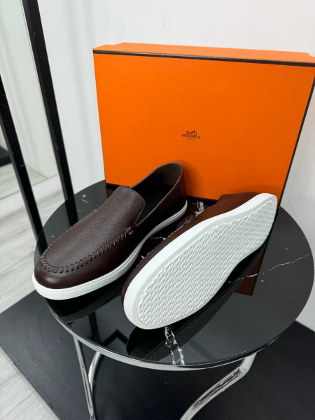 МУЖСКИЕ ЛОФЕРЫ HERMES  77998 фото анонса