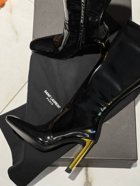 САПОГИ SAINT LAURENT  63038 фото анонса