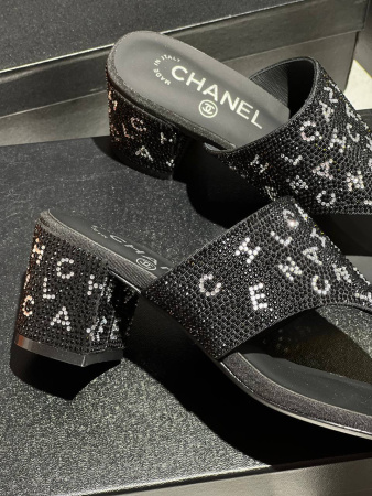 ШЛЕПКИ CHANEL  68535 детальное фото товара