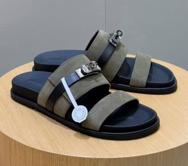 МУЖСКИЕ ШЛЕПКИ HERMES 