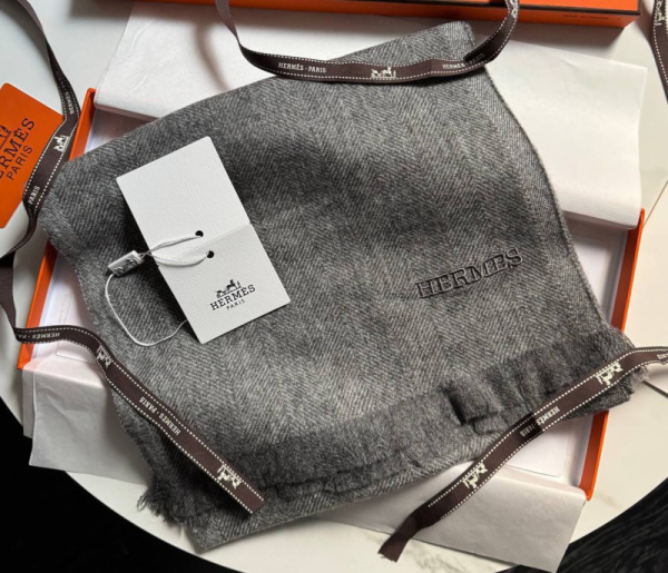 МУЖСКОЙ ШАРФ HERMES 
