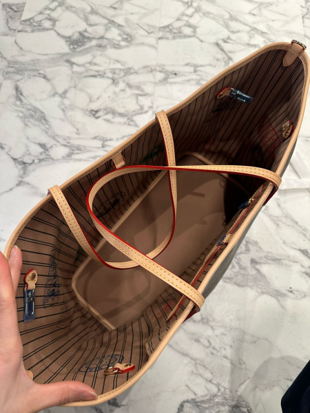 СУМКА LOUIS VUITTON NEVERFULL GM  72150 фото анонса