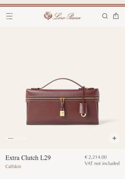 КЛАТЧ LORO PIANA EXTRA LARGE 29  80091 фото анонса