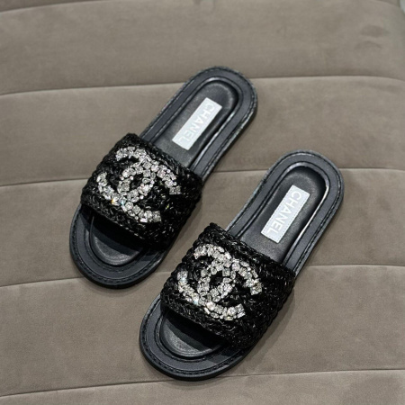 ШЛЕПКИ CHANEL  60410 детальное фото товара