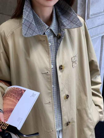 ТРЕНЧ ПЛАЩ MIU MIU  79773 детальное фото товара