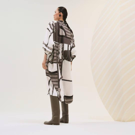 ПЛАТЬЕ HERMES  75777 детальное фото товара