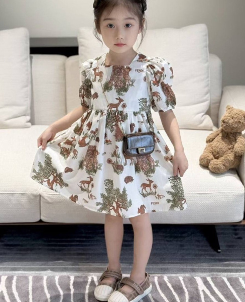 ДЕТСКОЕ ПЛАТЬЕ FENDI 