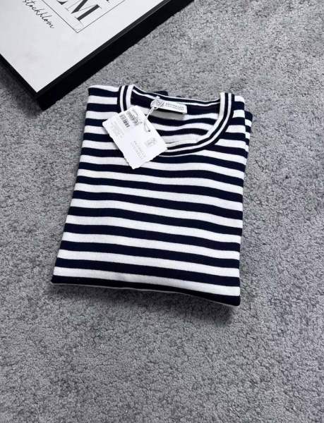 МУЖСКОЙ ЛОНГСЛИВ BRUNELLO CUCINELLI  63574 фото анонса