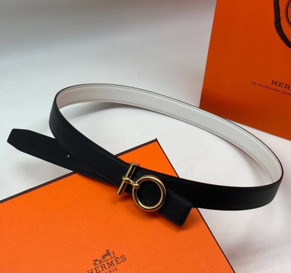 ЖЕНСКИЙ РЕМЕНЬ ДВУХСТОРОННИЙ HERMES 