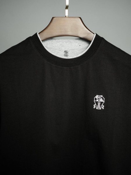 МУЖСКАЯ ФУТБОЛКА BRUNELLO CUCINELLI  74750 фото анонса