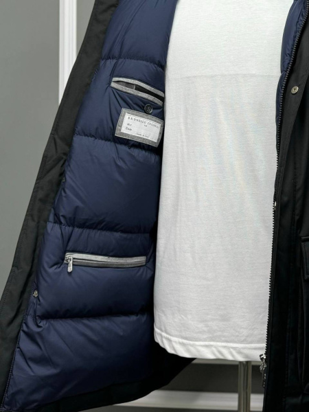 МУЖСКОЙ ПУХОВИК BRUNELLO CUCINELLI  72075 фото анонса