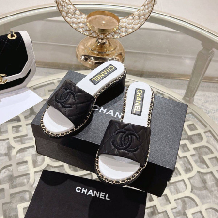 ШЛЕПКИ CHANEL  77886 детальное фото товара