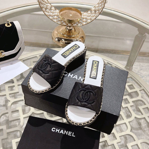 ШЛЕПКИ CHANEL  77886 фото анонса