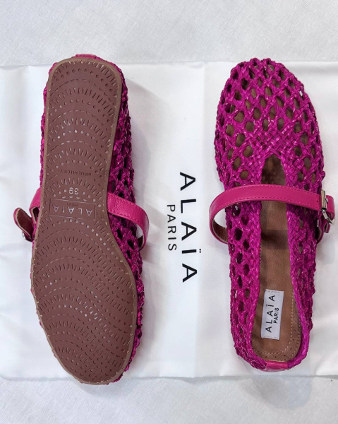 БАЛЕТКИ ALAIA  76998  фото анонса