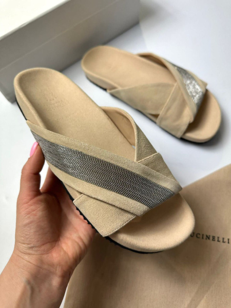 ШЛЕПКИ BRUNELLO CUCINELLI  58696 фото анонса