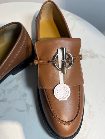 ЛОФЕРЫ HERMES  76233 детальное фото товара