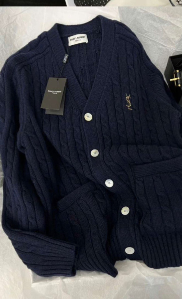 КАРДИГАН SAINT LAURENT  62330 фото анонса