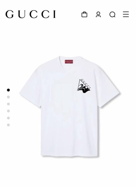 МУЖСКАЯ ФУТБОЛКА GUCCI  75067 фото анонса